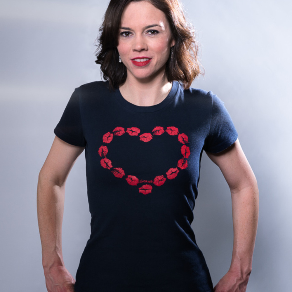 Heart of Kisses Organic Cotton Tee